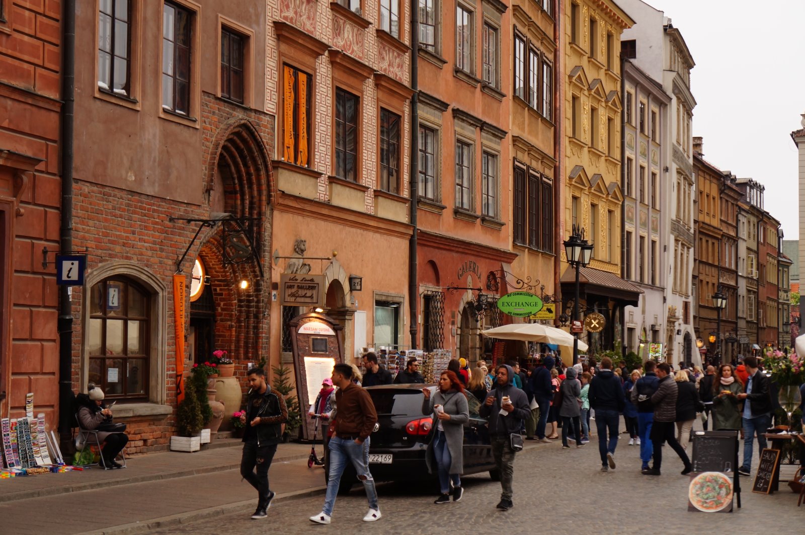 Варшава в пределах старого города