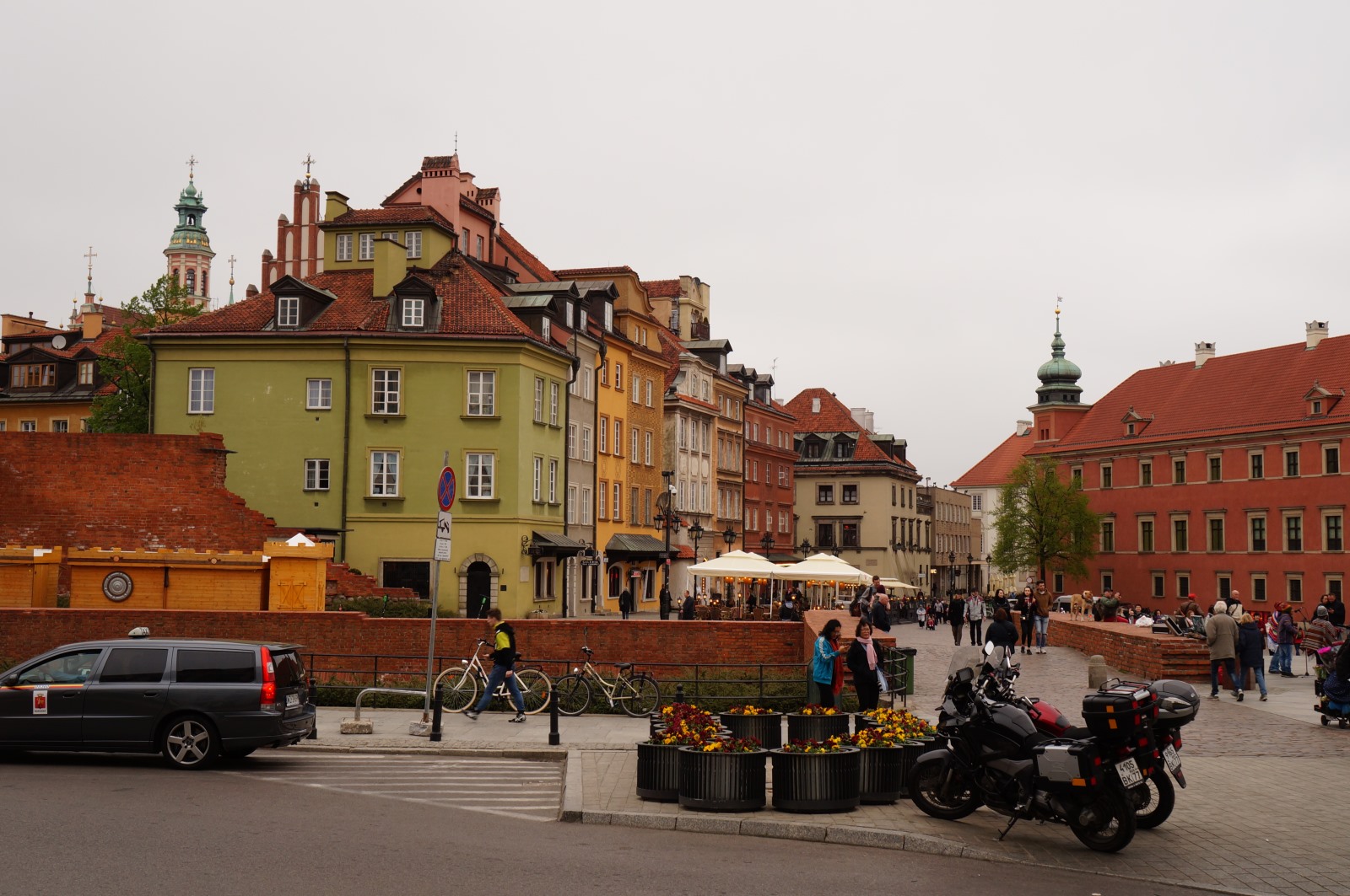 Варшава в пределах старого города