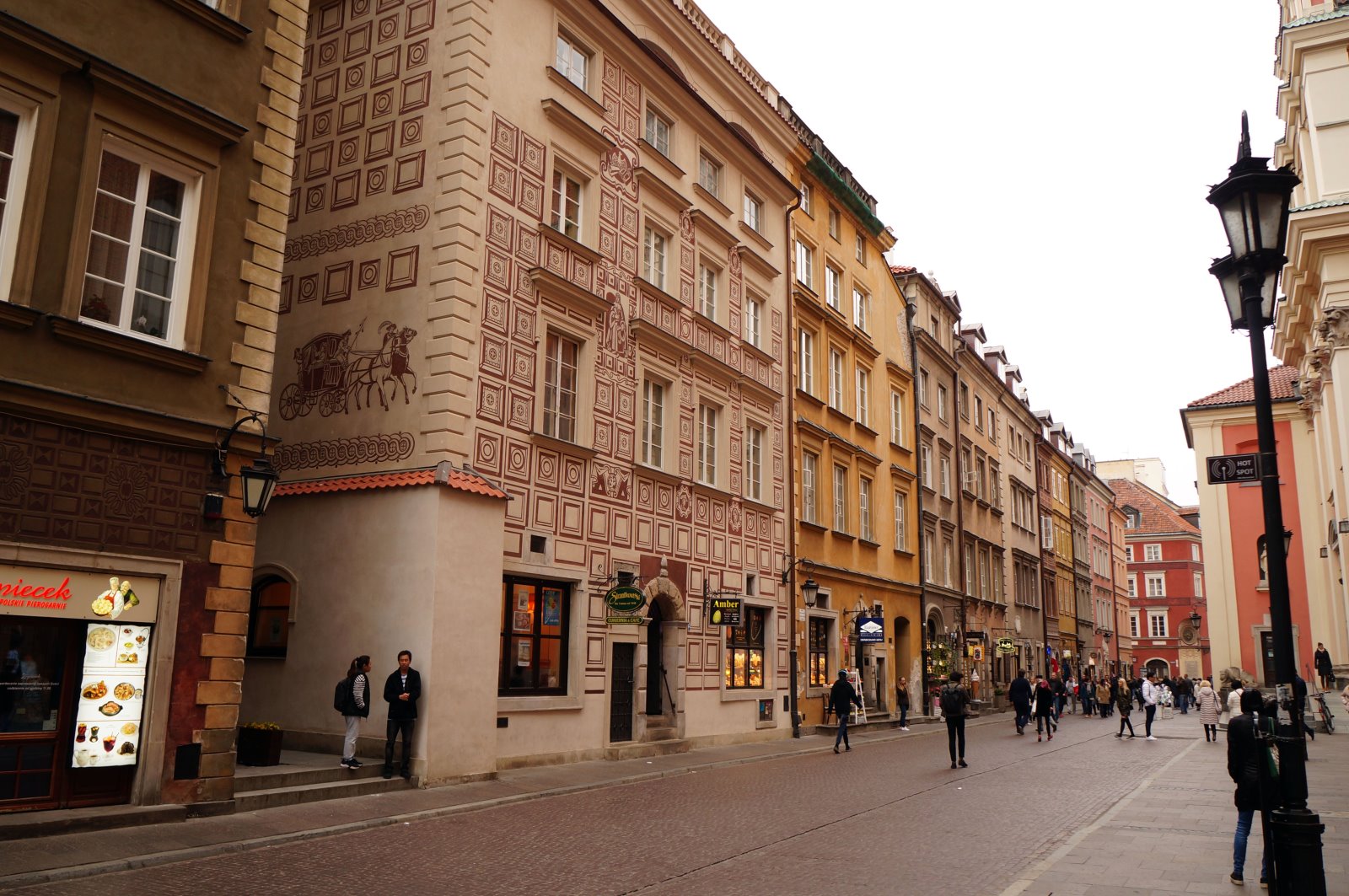 Варшава в пределах старого города